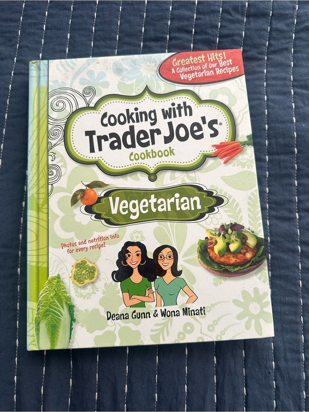 Cooking With Trader Joe’s Vegetarian Cookbook Hardcover